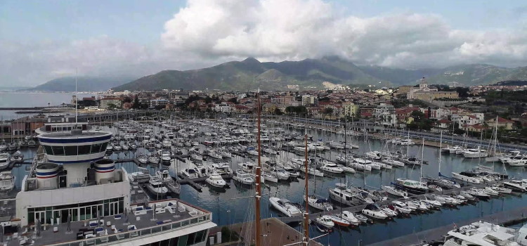 Panorama del porto di Loano